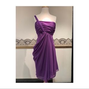 Purple Chiffon Dress